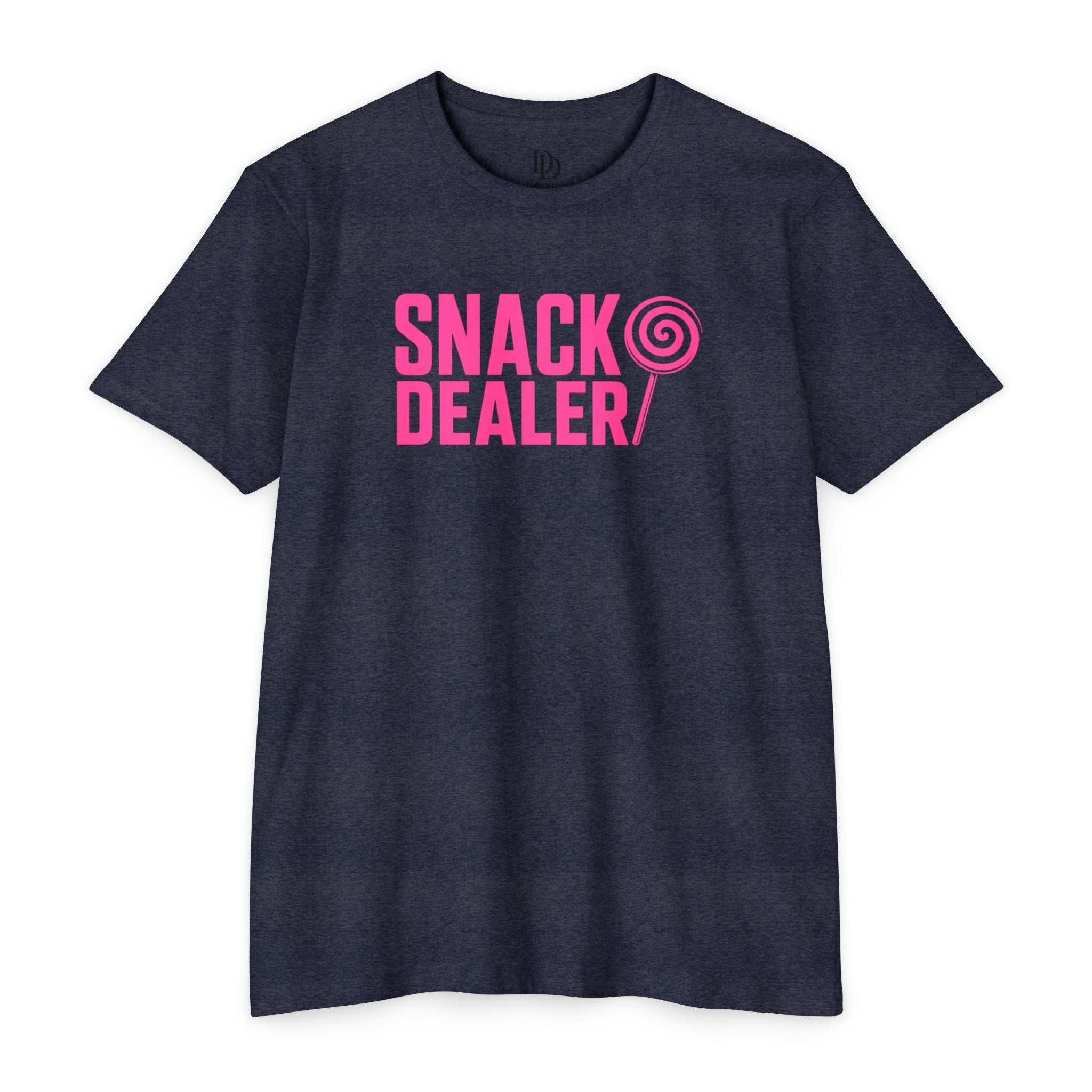 Snack Dealer Adult Tee - Pink Print