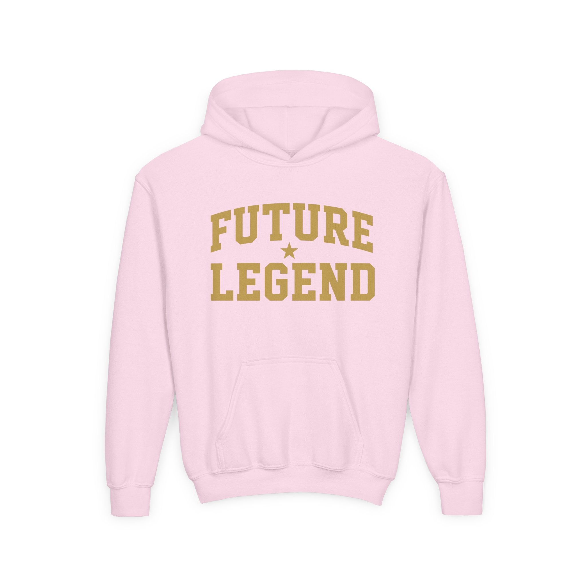 Youth Hoodie - "Future Legend" - Gold Print