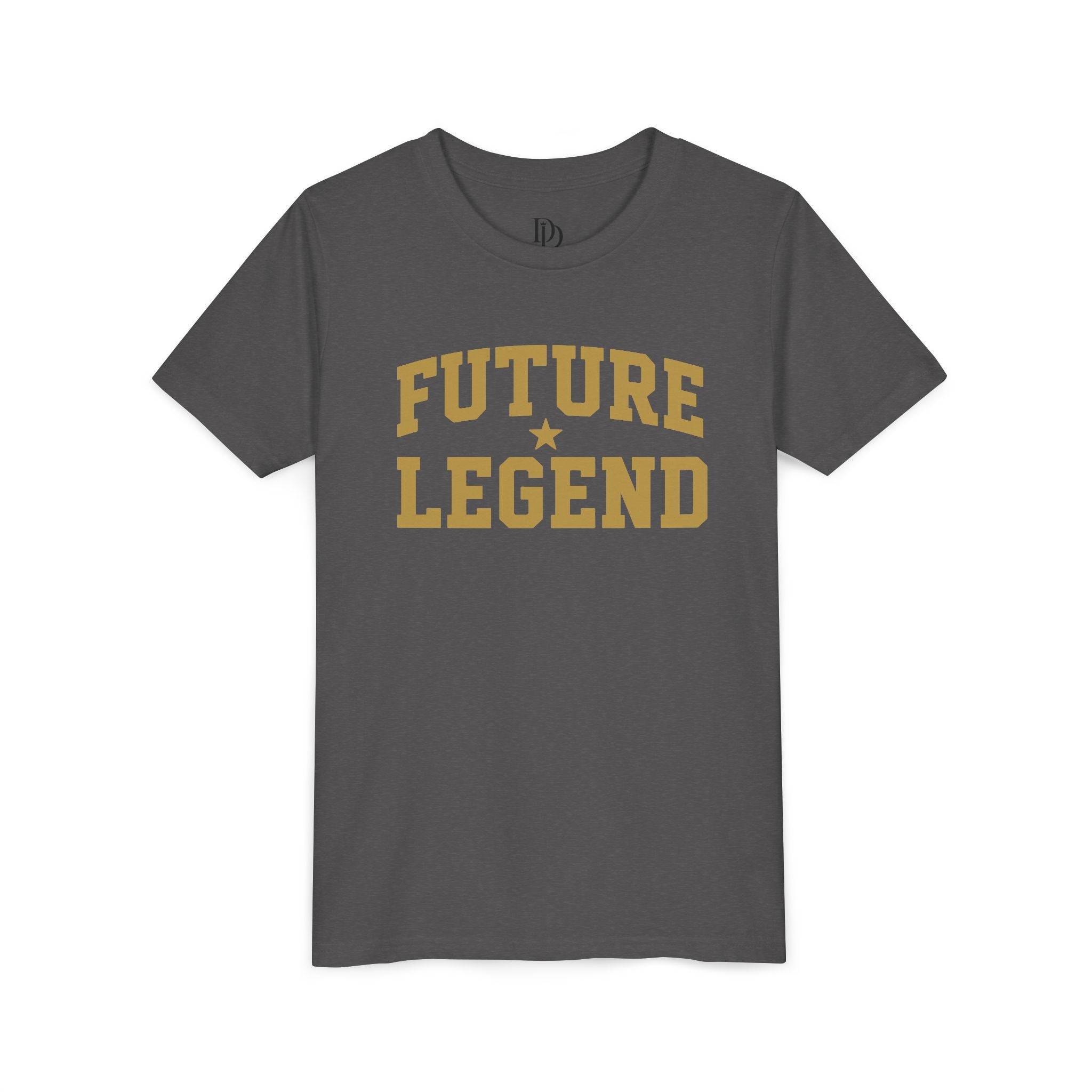 Future Legend Youth Tee - Gold Print
