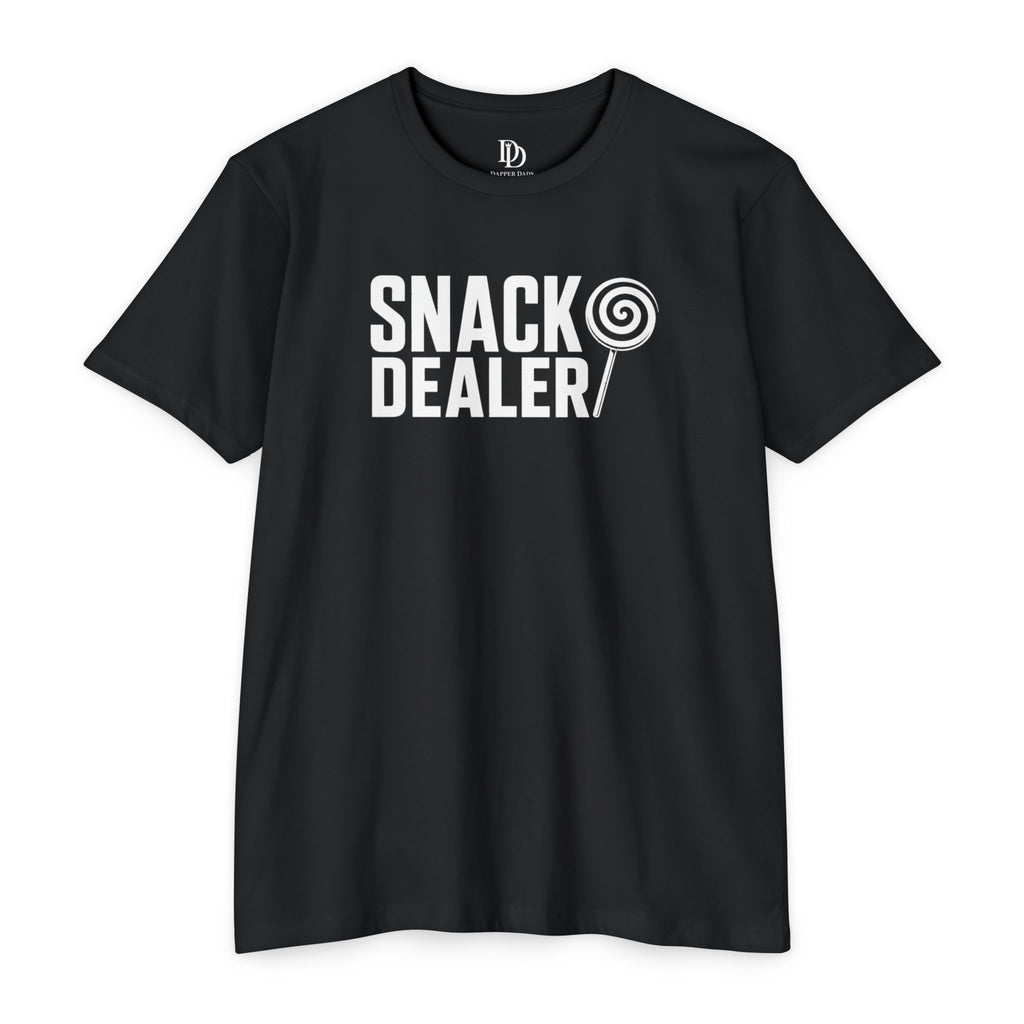Snack Dealer Adult Tee - White Print