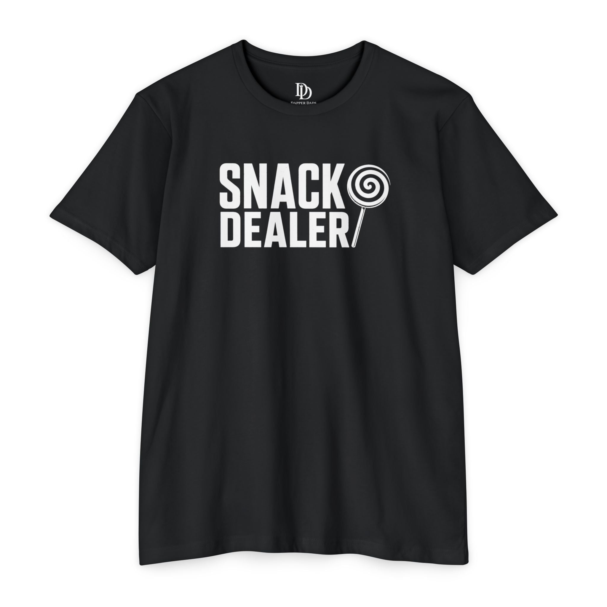 Snack Dealer Adult Tee - White Print