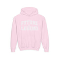 Youth Hoodie - "Future Legend" - White Print