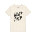 Never Tired Youth Tee - Black Print