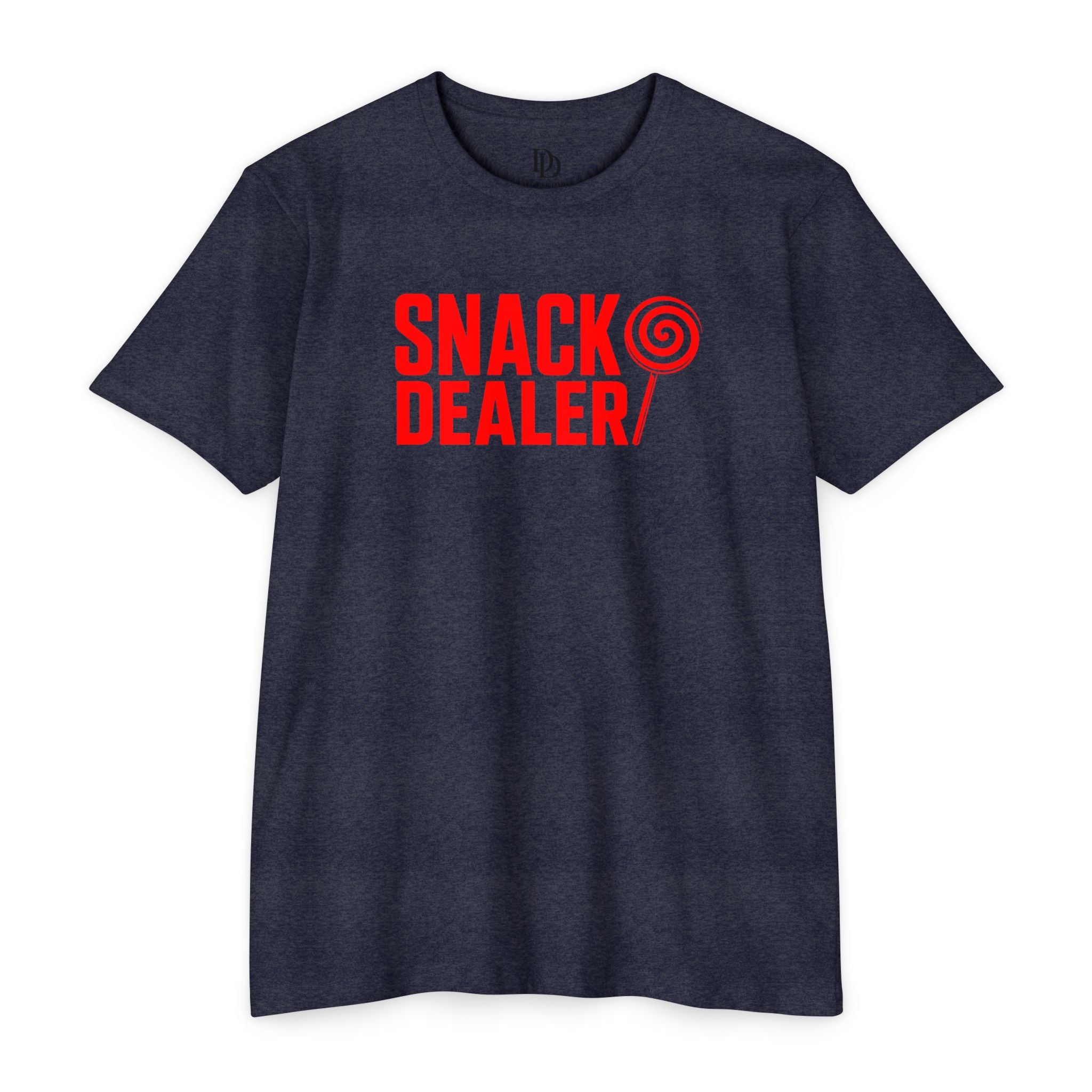Snack Dealer Adult Tee - Red Print