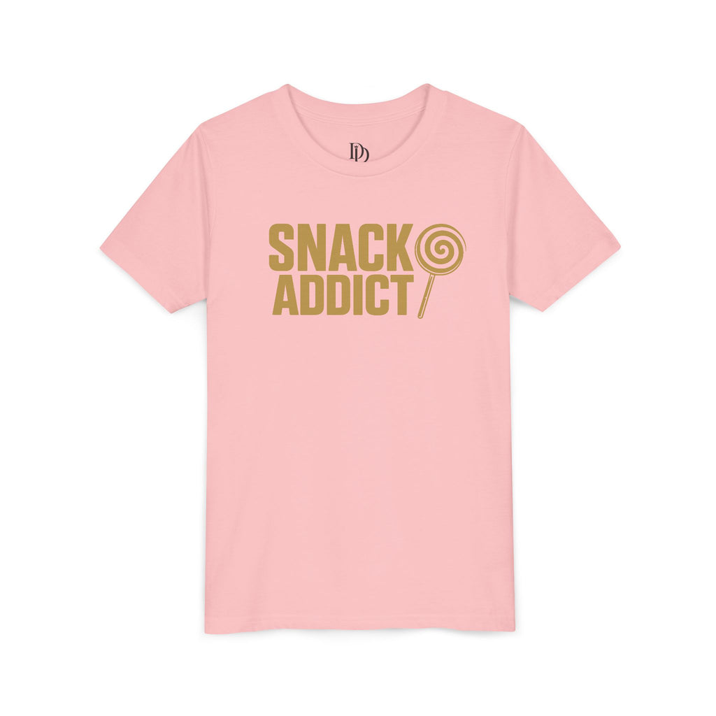 Snack Addict Youth Tee - Gold Print