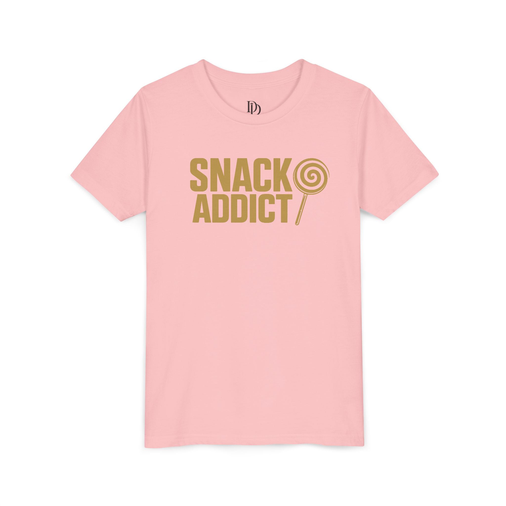 Snack Addict Youth Tee - Gold Print