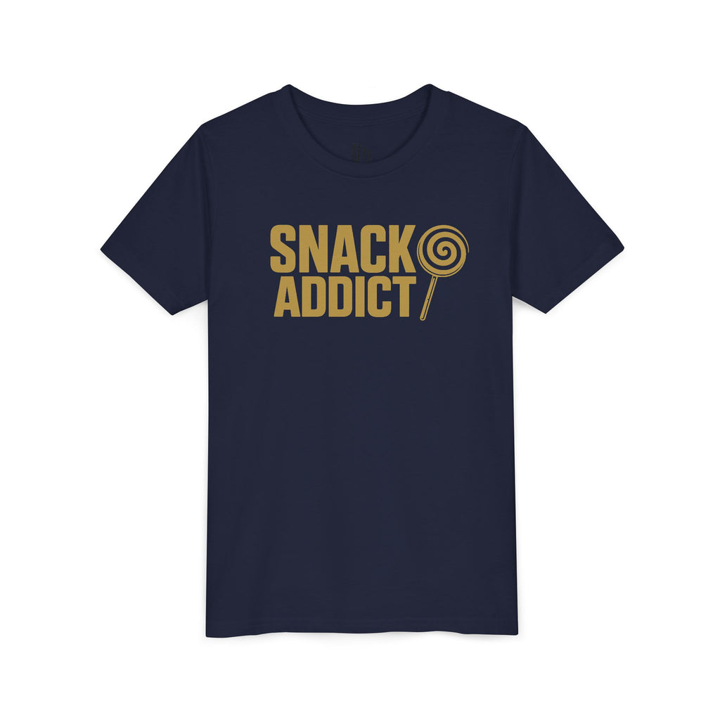 Snack Addict Youth Tee - Gold Print