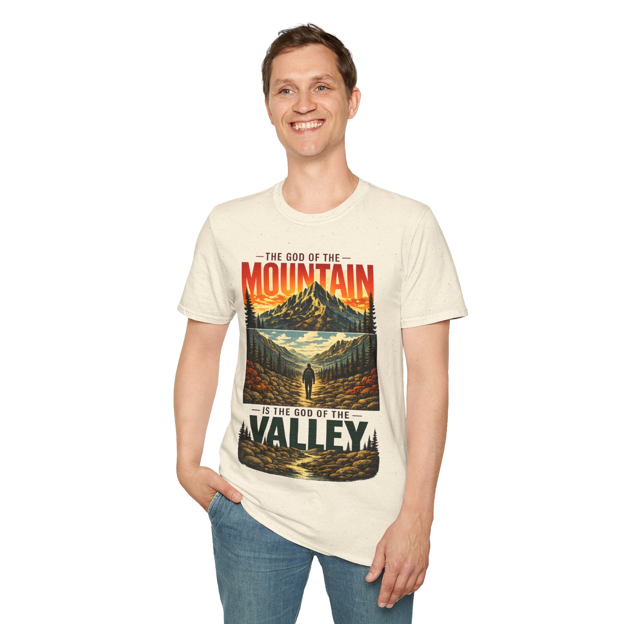 The God of the Mountain” Vintage Outdoor Tee