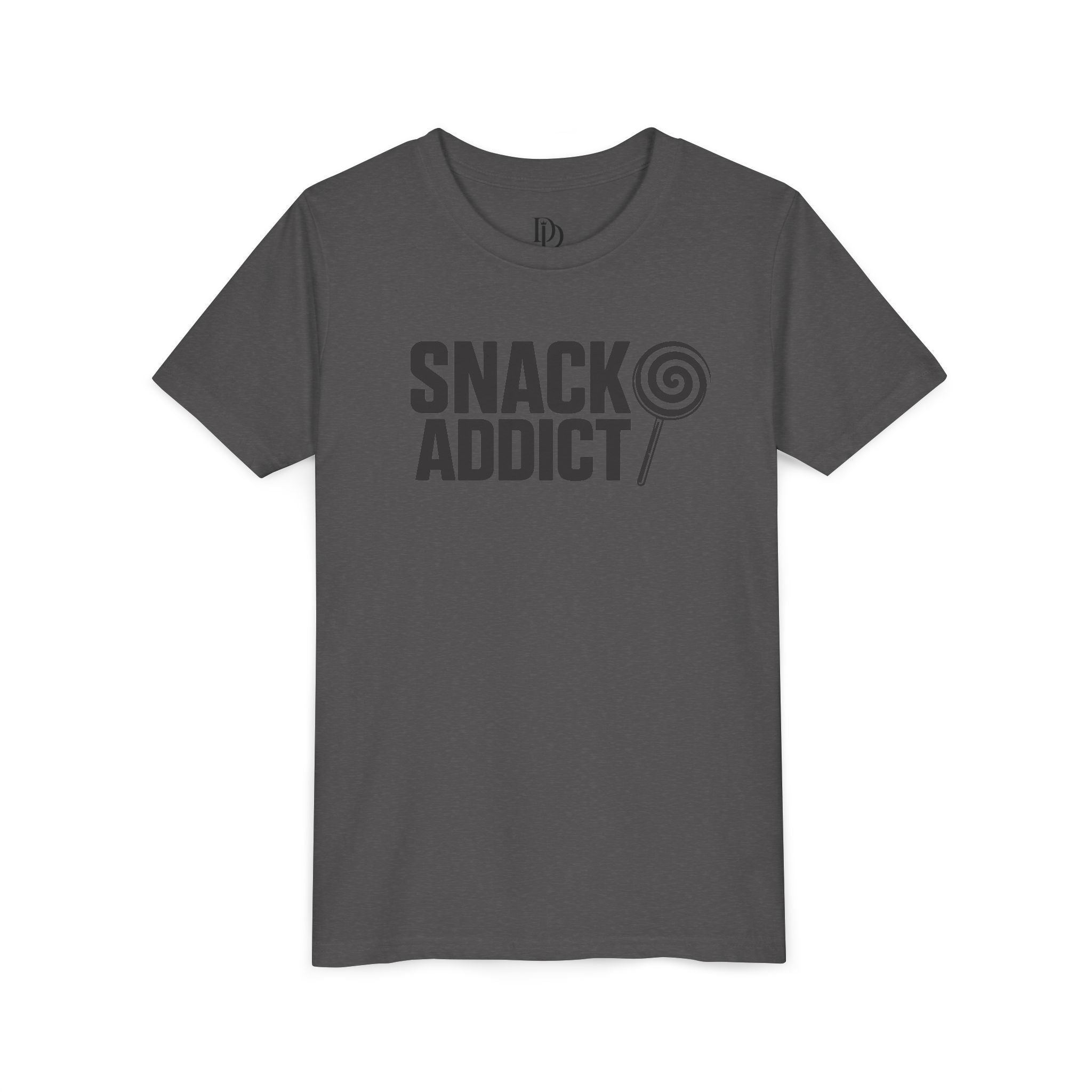 Snack Addict Youth Tee - Black Print