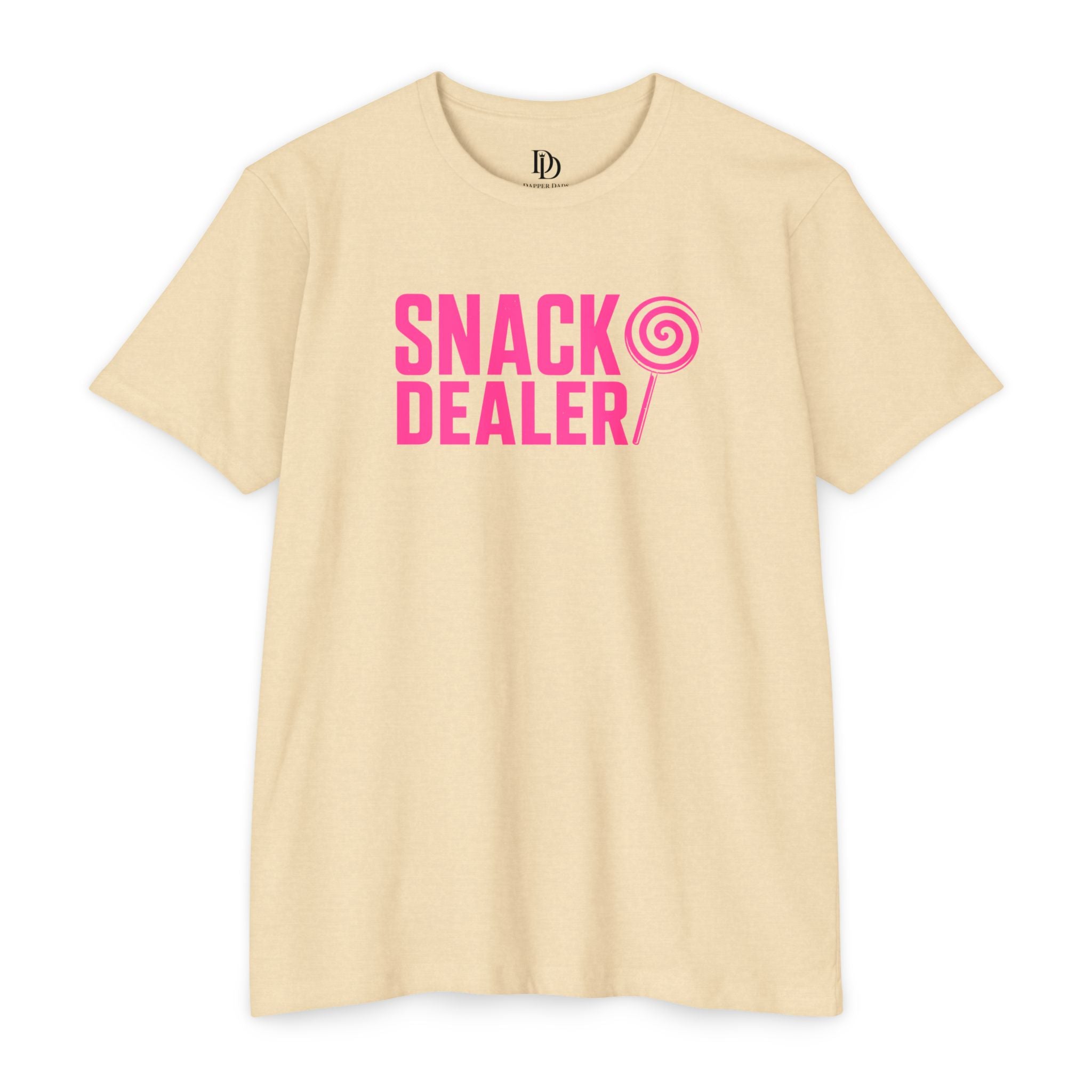 Snack Dealer Adult Tee - Pink Print