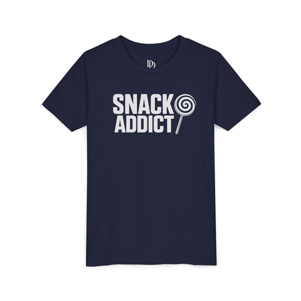 Snack Addict Youth Tee - White Print