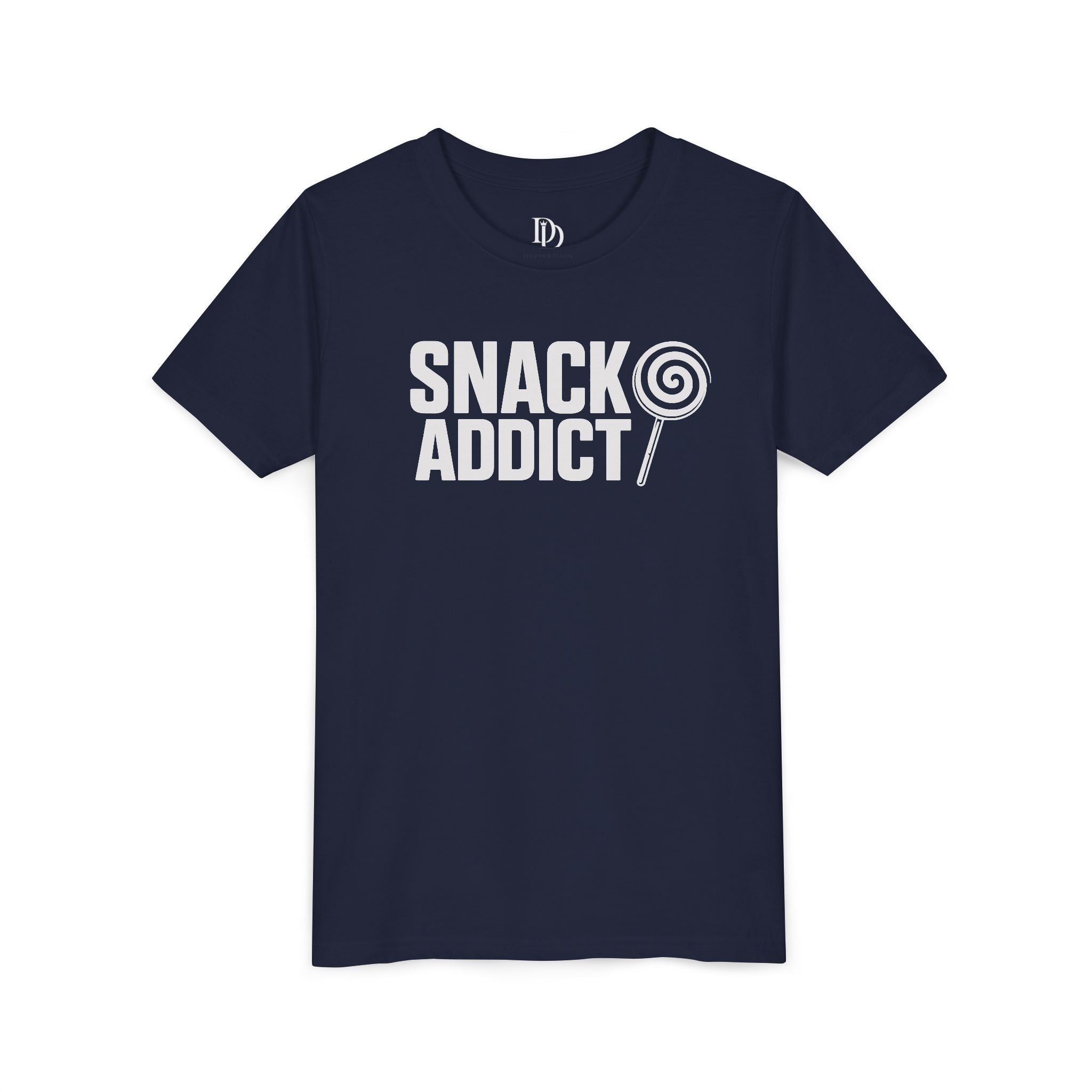 Snack Addict Youth Tee - White Print