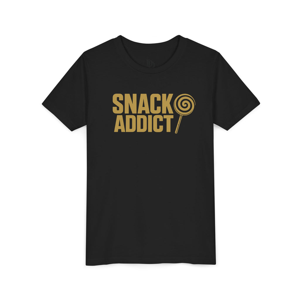 Snack Addict Youth Tee - Gold Print