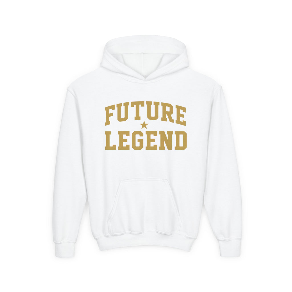 Youth Hoodie - "Future Legend" - Gold Print