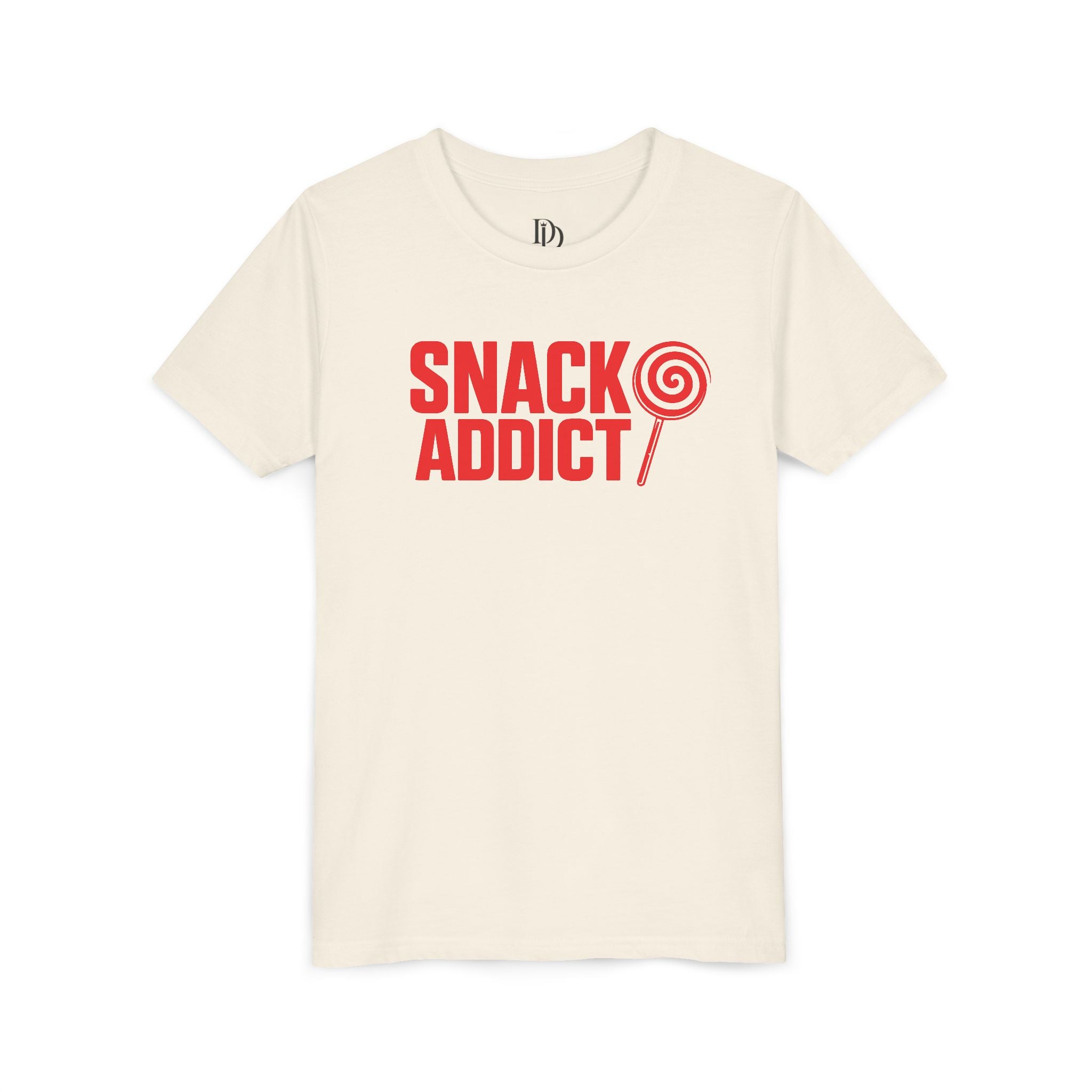Snack Addict Youth Tee - Red Print