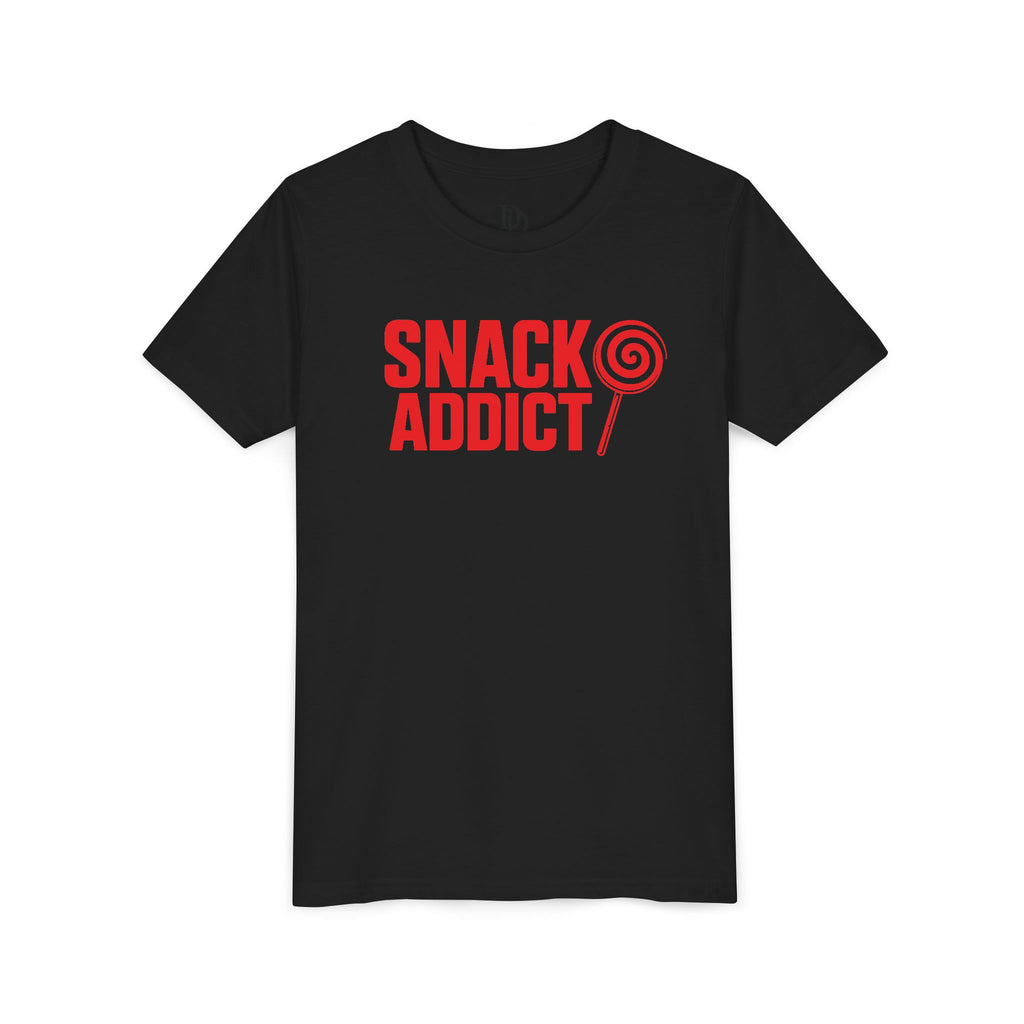 Snack Addict Youth Tee - Red Print