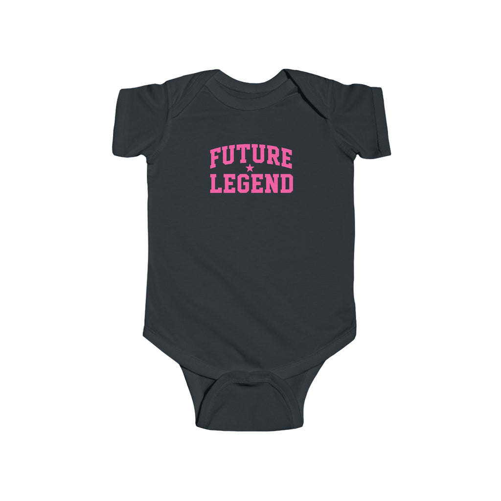 Future Legend Baby Onesie — Pink Print