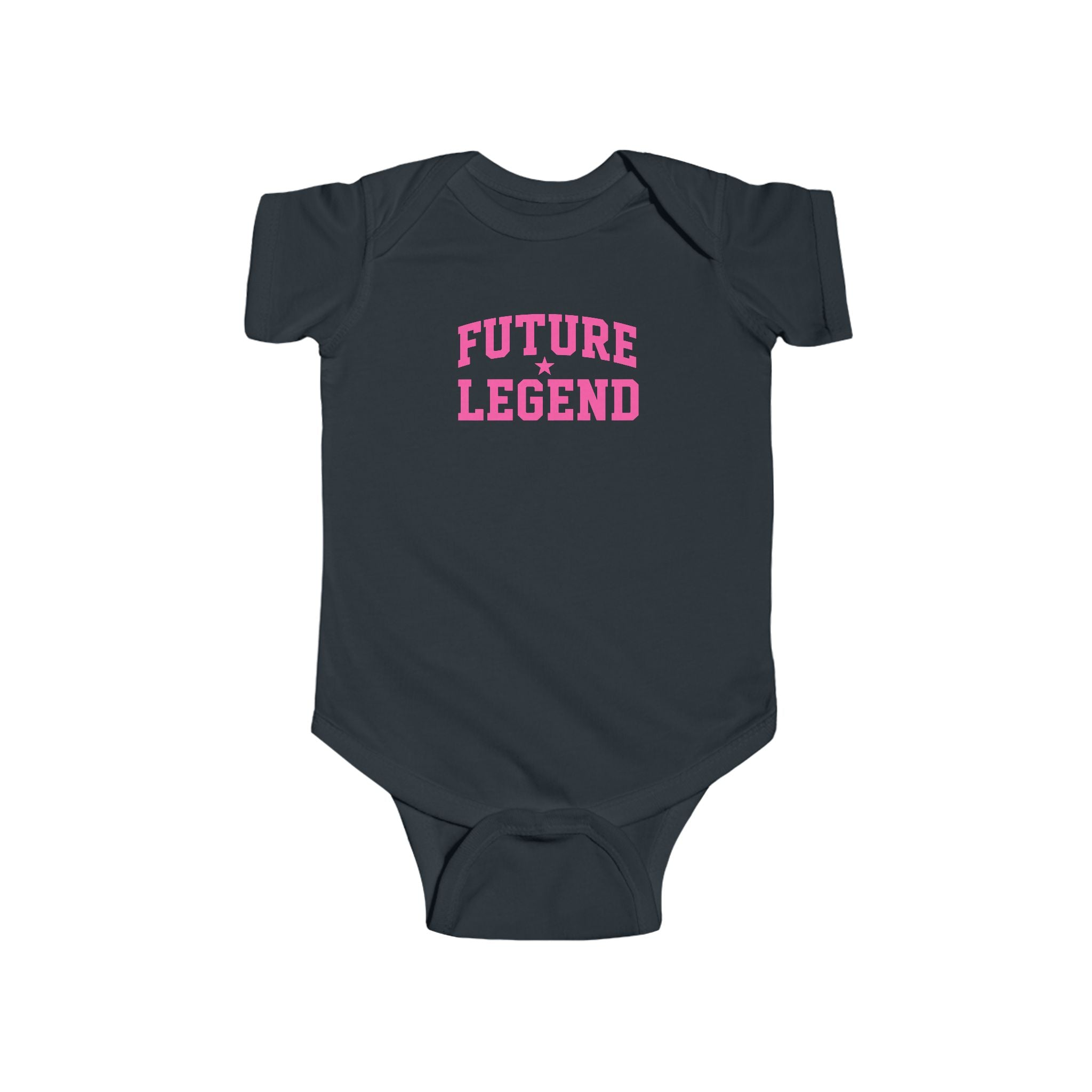 Future Legend Baby Onesie — Pink Print