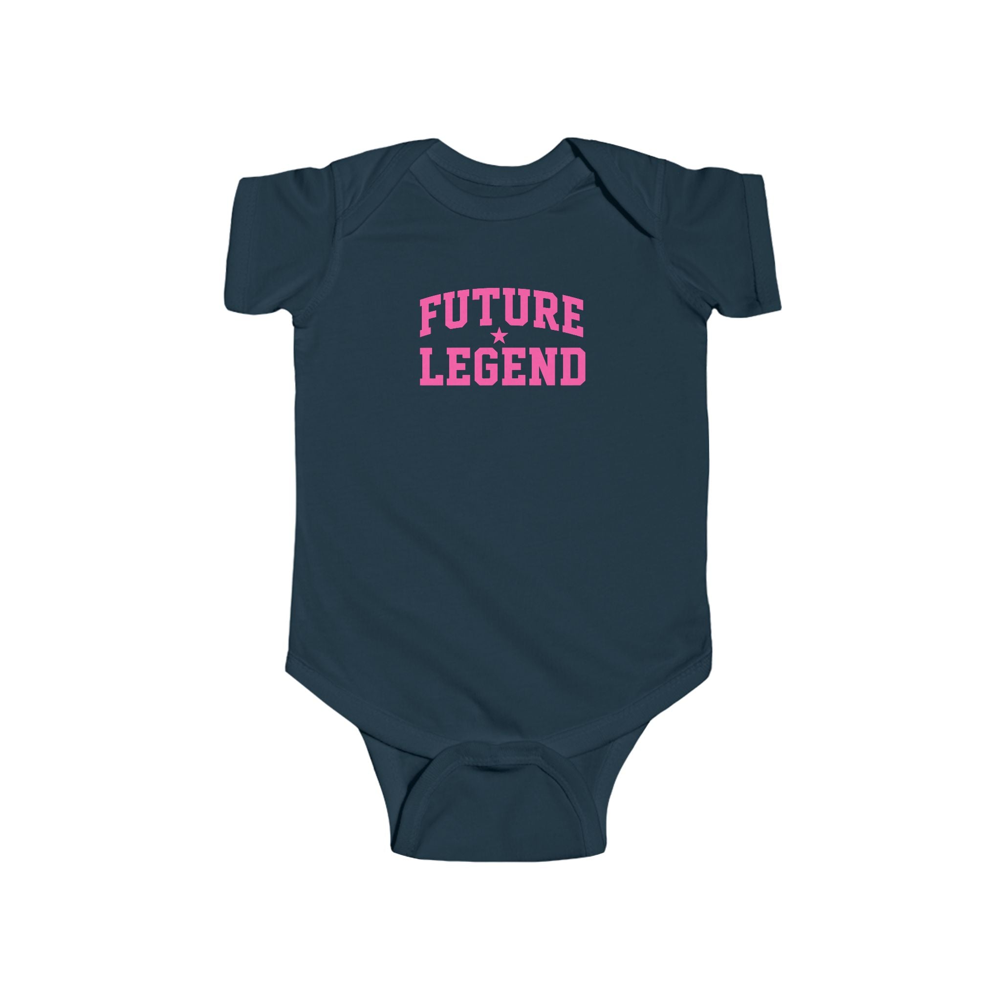 Future Legend Baby Onesie — Pink Print