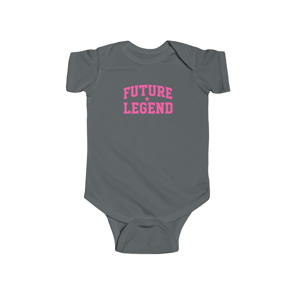 Future Legend Baby Onesie — Pink Print