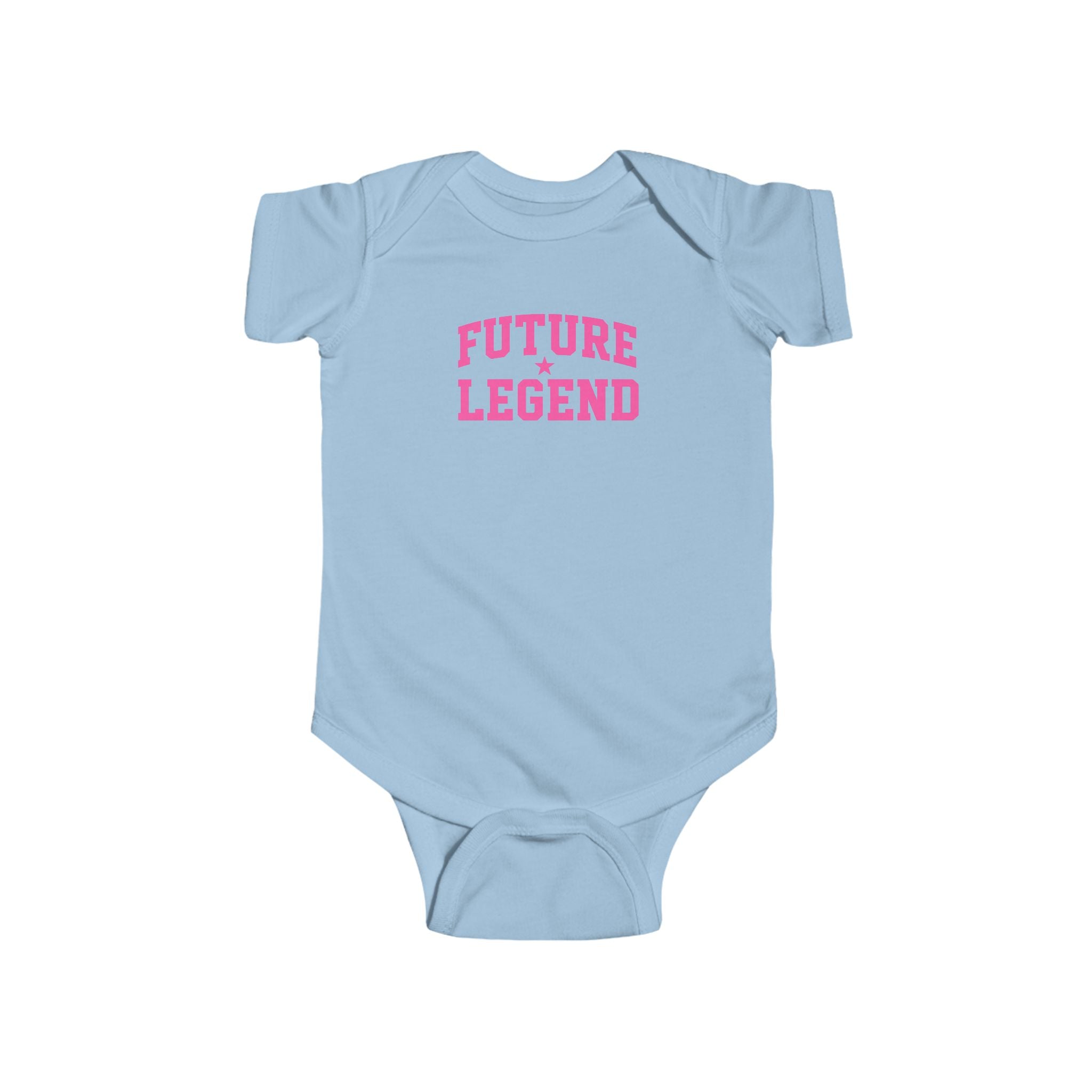 Future Legend Baby Onesie — Pink Print