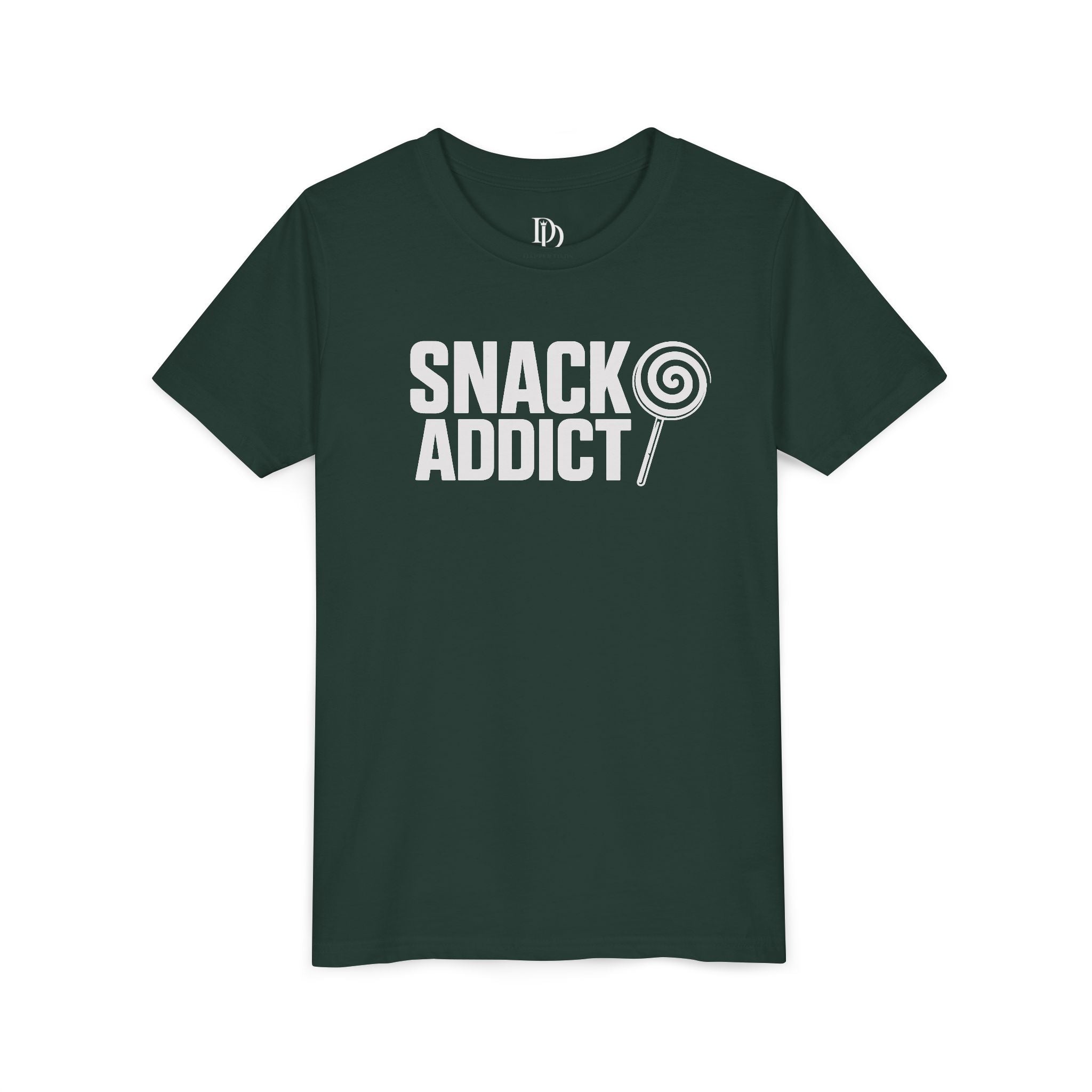 Snack Addict Youth Tee - White Print