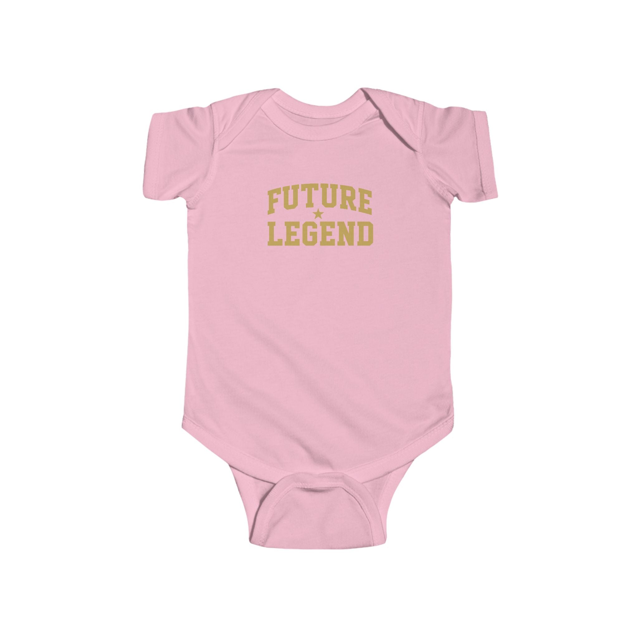 Future Legend Baby Onesie — Gold Print