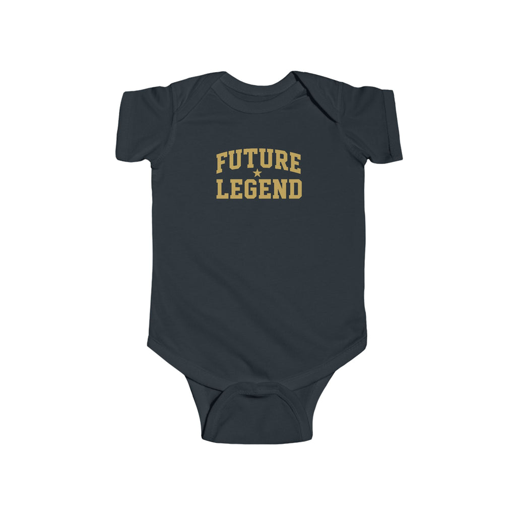 Future Legend Baby Onesie — Gold Print