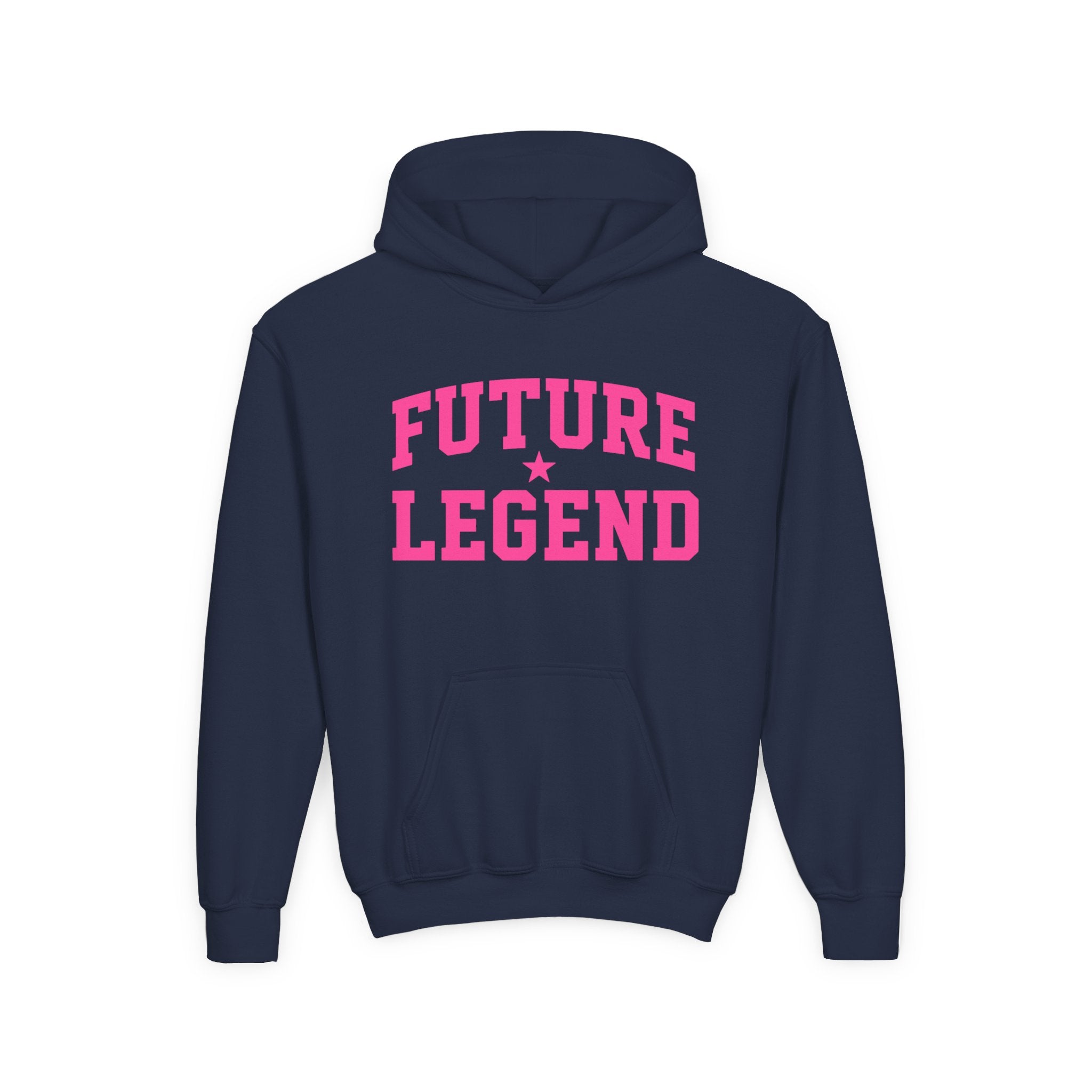 Youth Hoodie - "Future Legend" - Pink Print