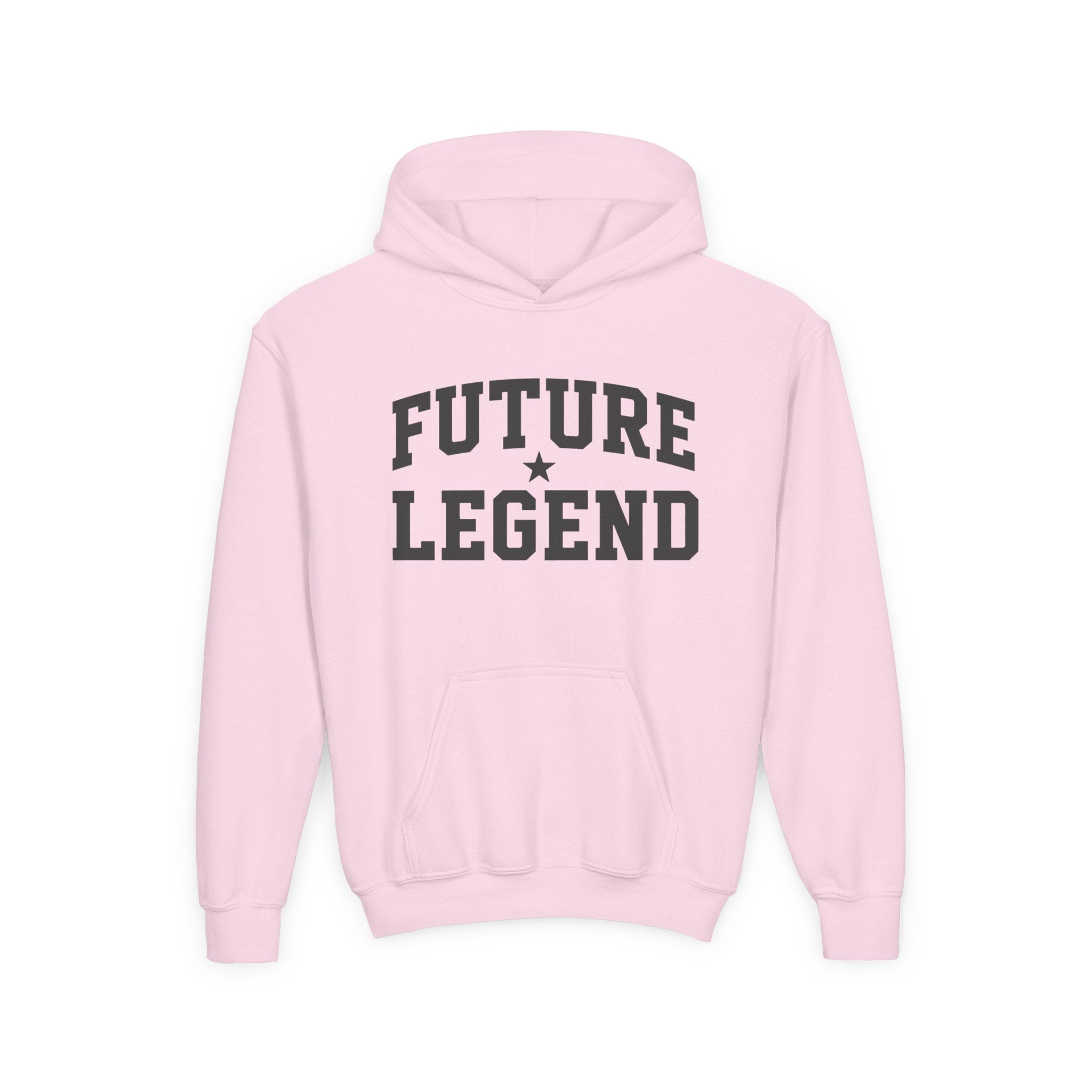 Youth Hoodie - "Future Legend" - Black Print