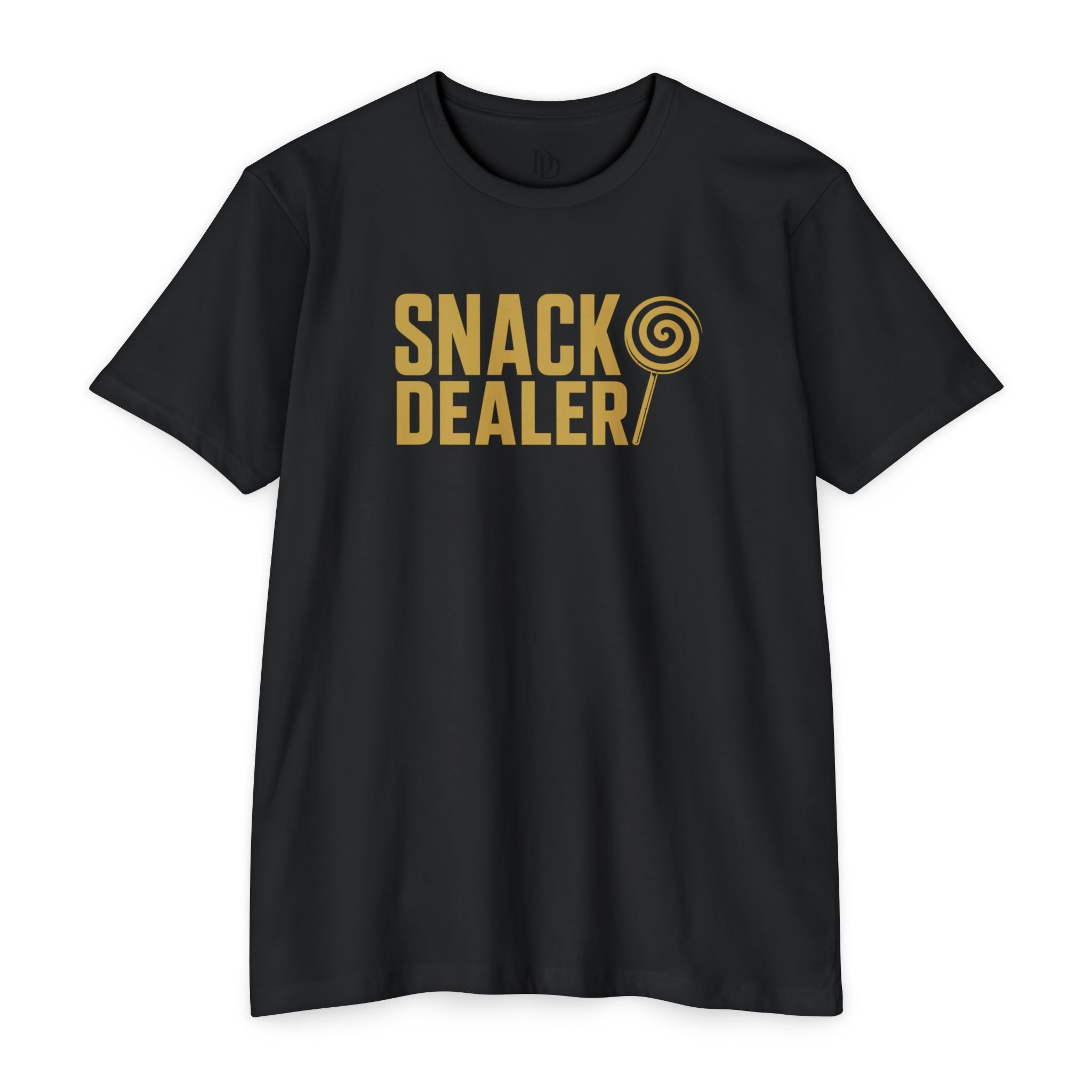 Snack Dealer Adult Tee - Gold Print