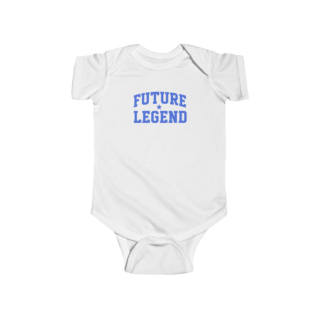 Future Legend Baby Onesie — Blue Print