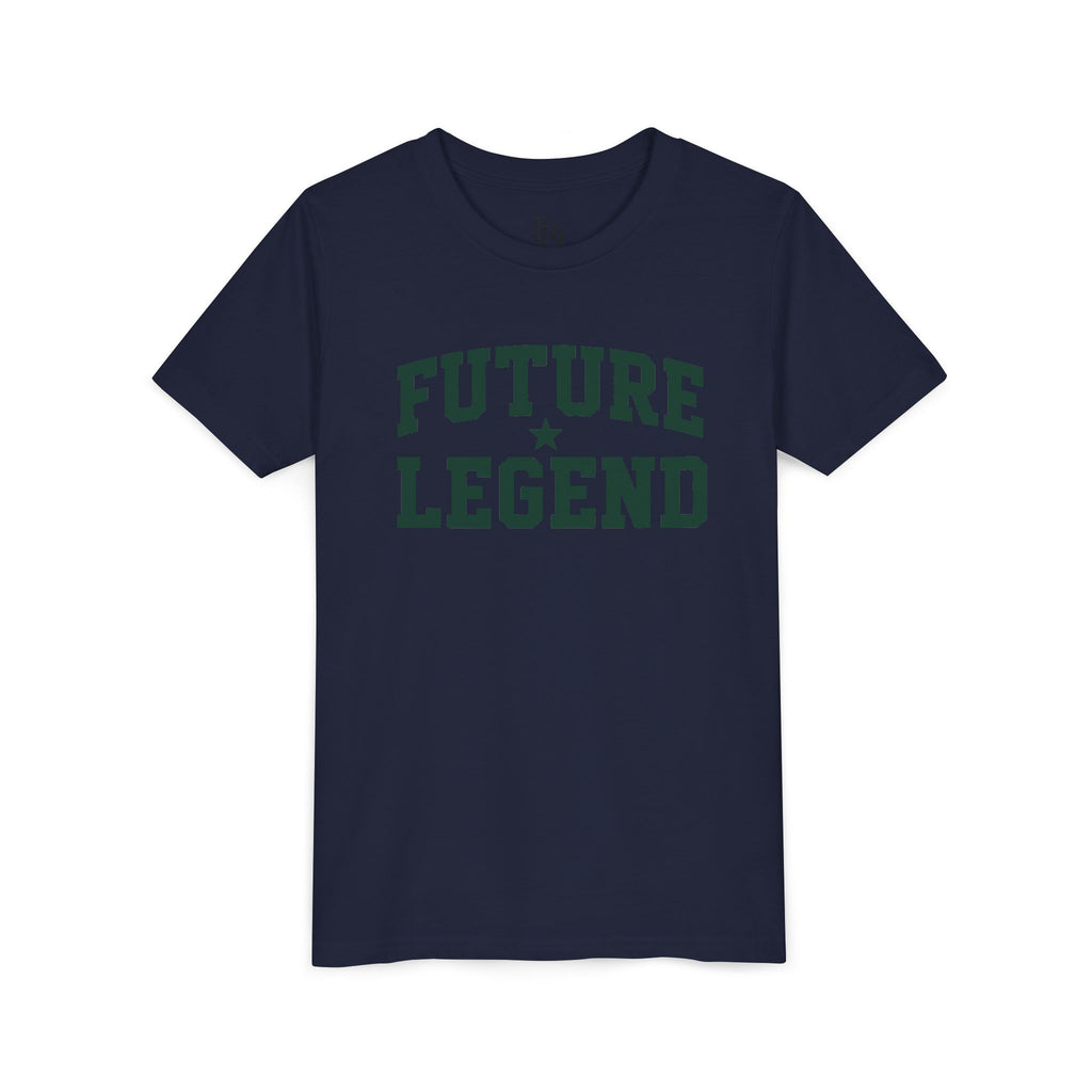 Future Legend Youth Tee - Green Print