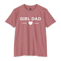 Girl Dad Adult Tee - White Print
