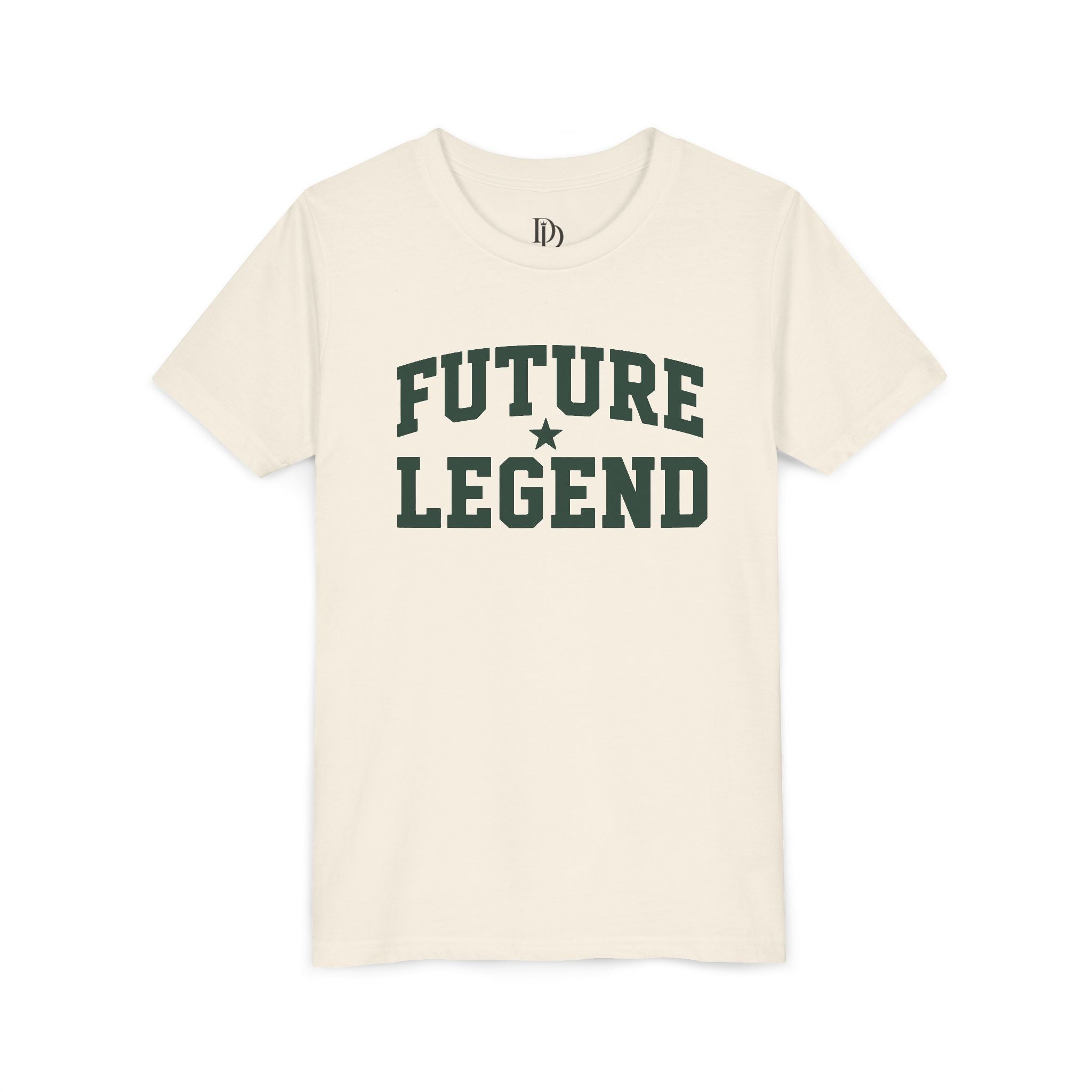 Future Legend Youth Tee - Green Print