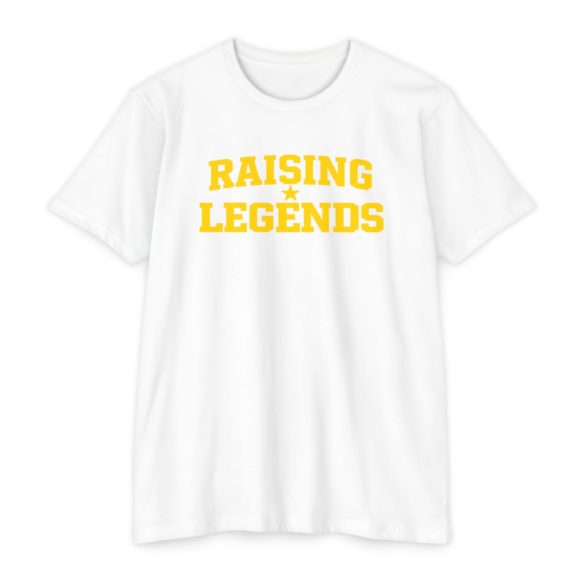 Raising Legends Proud Parent Tee - Yellow Print