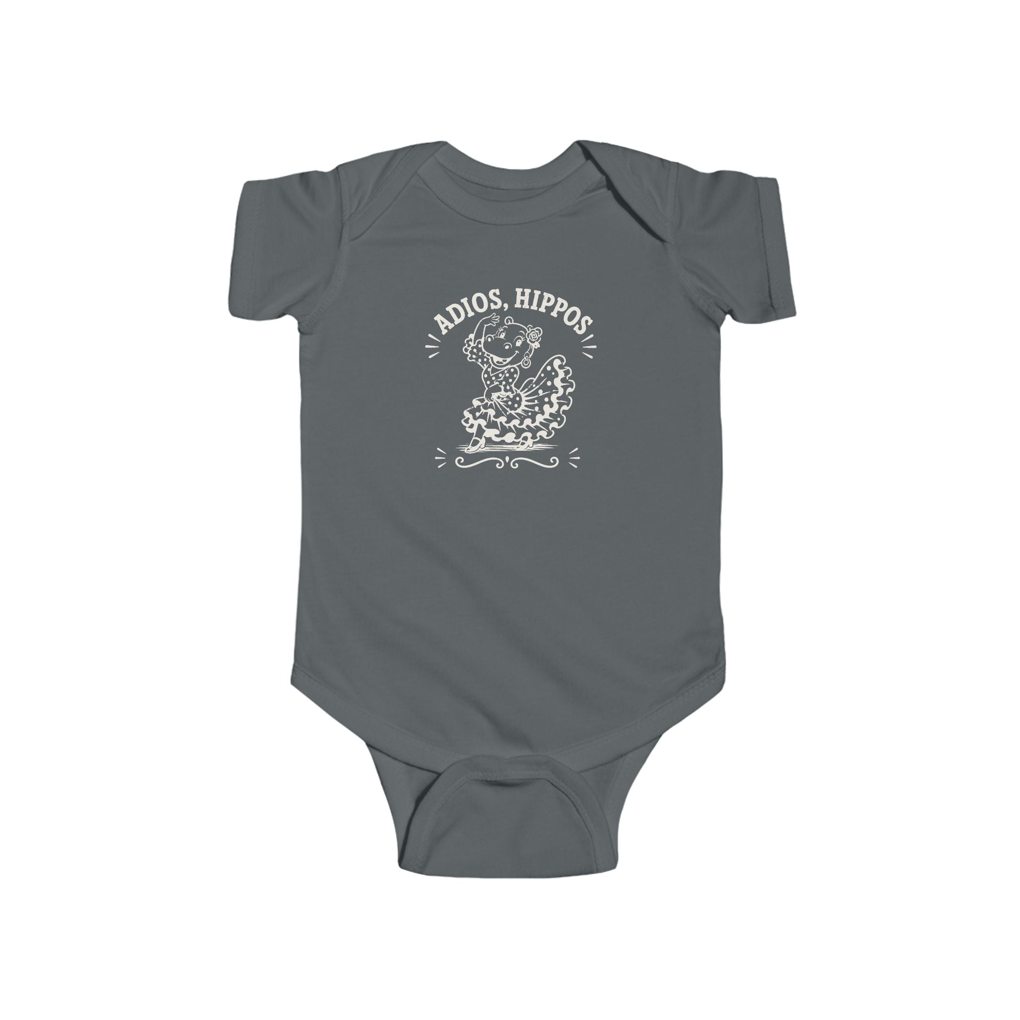 Parting Pals Baby Onesie - Adios, Hippos