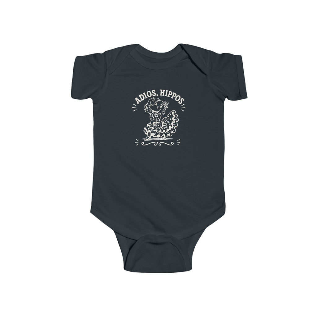 Parting Pals Baby Onesie - Adios, Hippos
