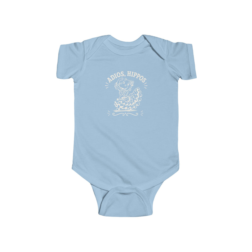 Parting Pals Baby Onesie - Adios, Hippos