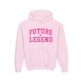 Youth Hoodie - "Future Legend" - Pink Print