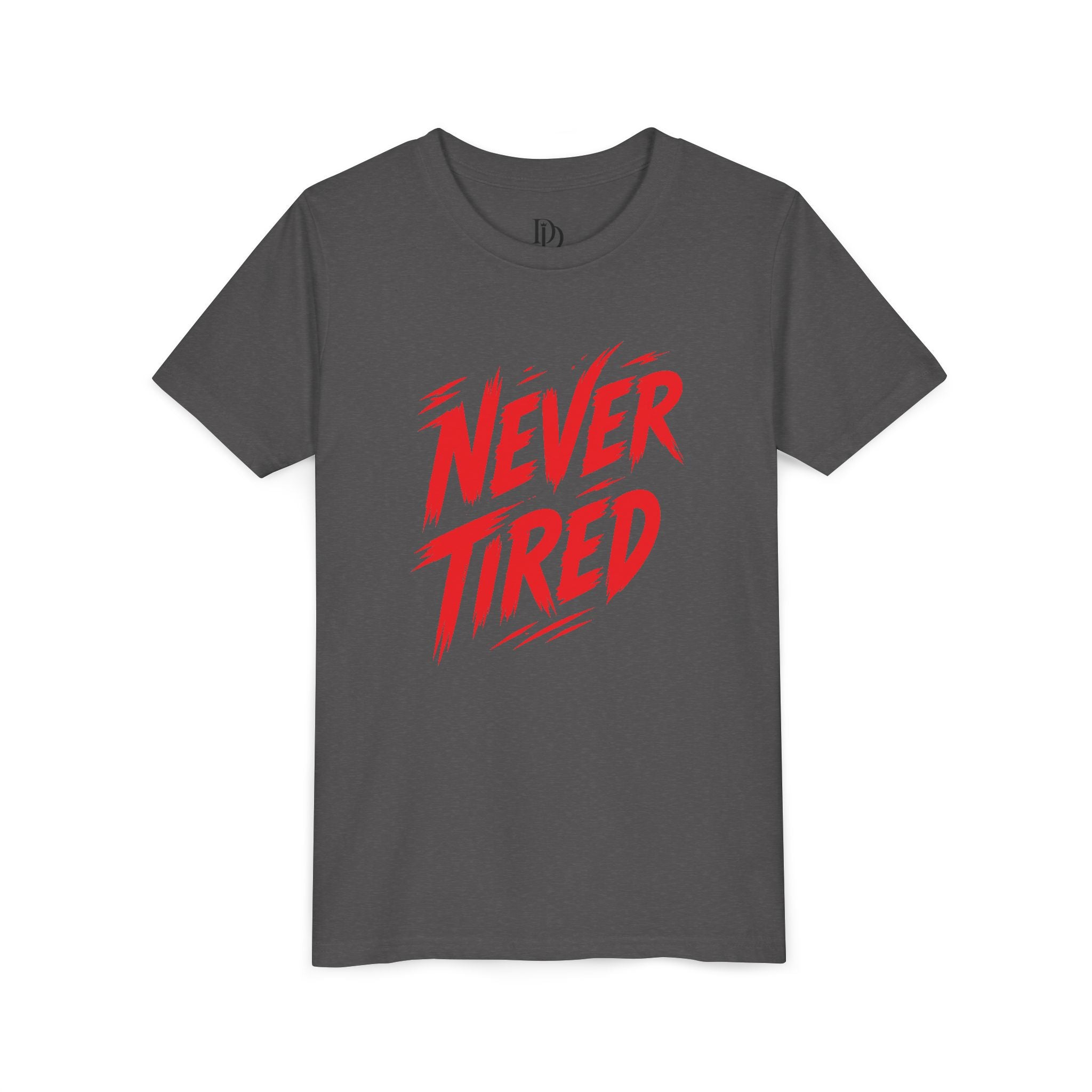 Never Tired Youth Tee - Red Print