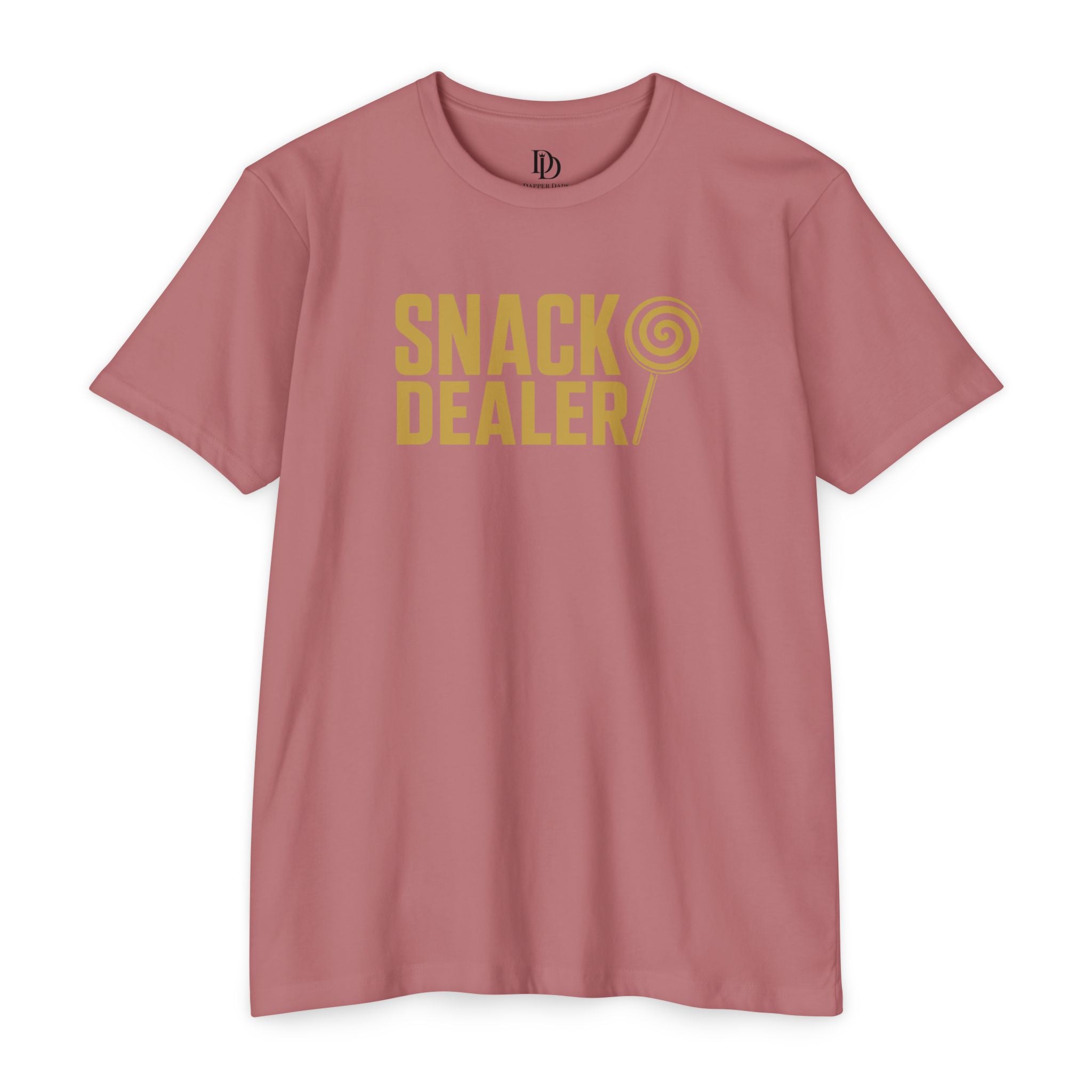 Snack Dealer Adult Tee - Gold Print