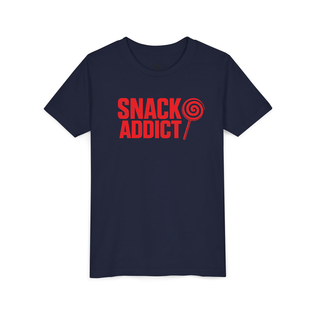 Snack Addict Youth Tee - Red Print