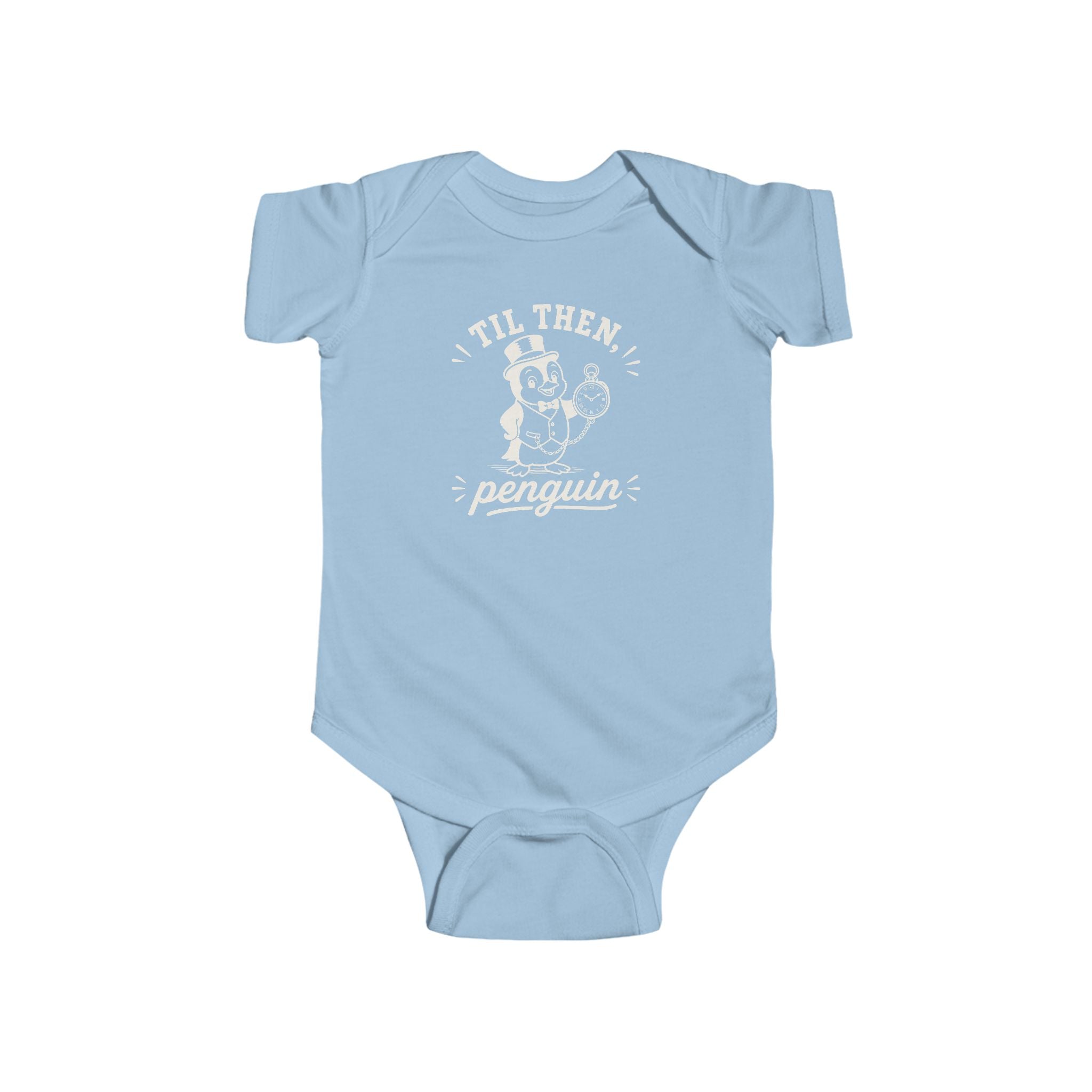 Parting Pals Baby Onesie - Til Then, Penguin