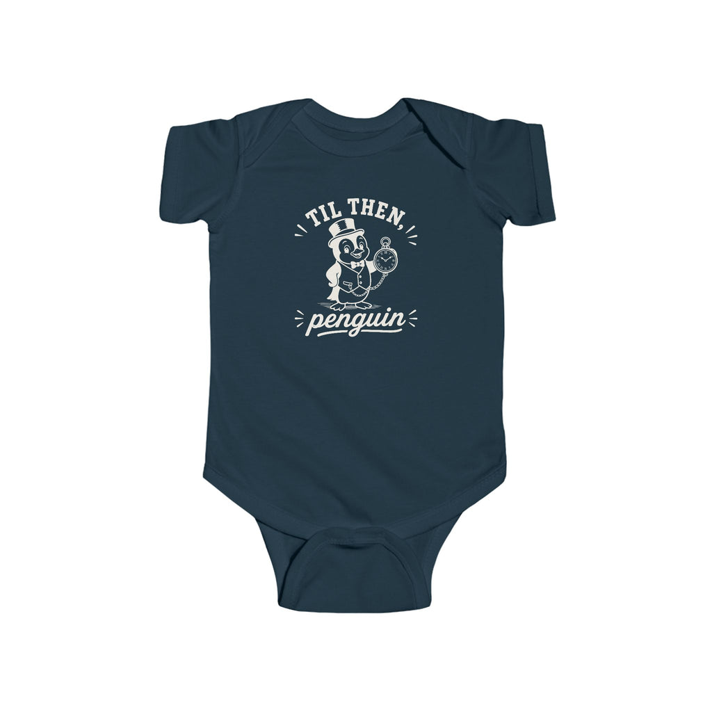 Parting Pals Baby Onesie - Til Then, Penguin