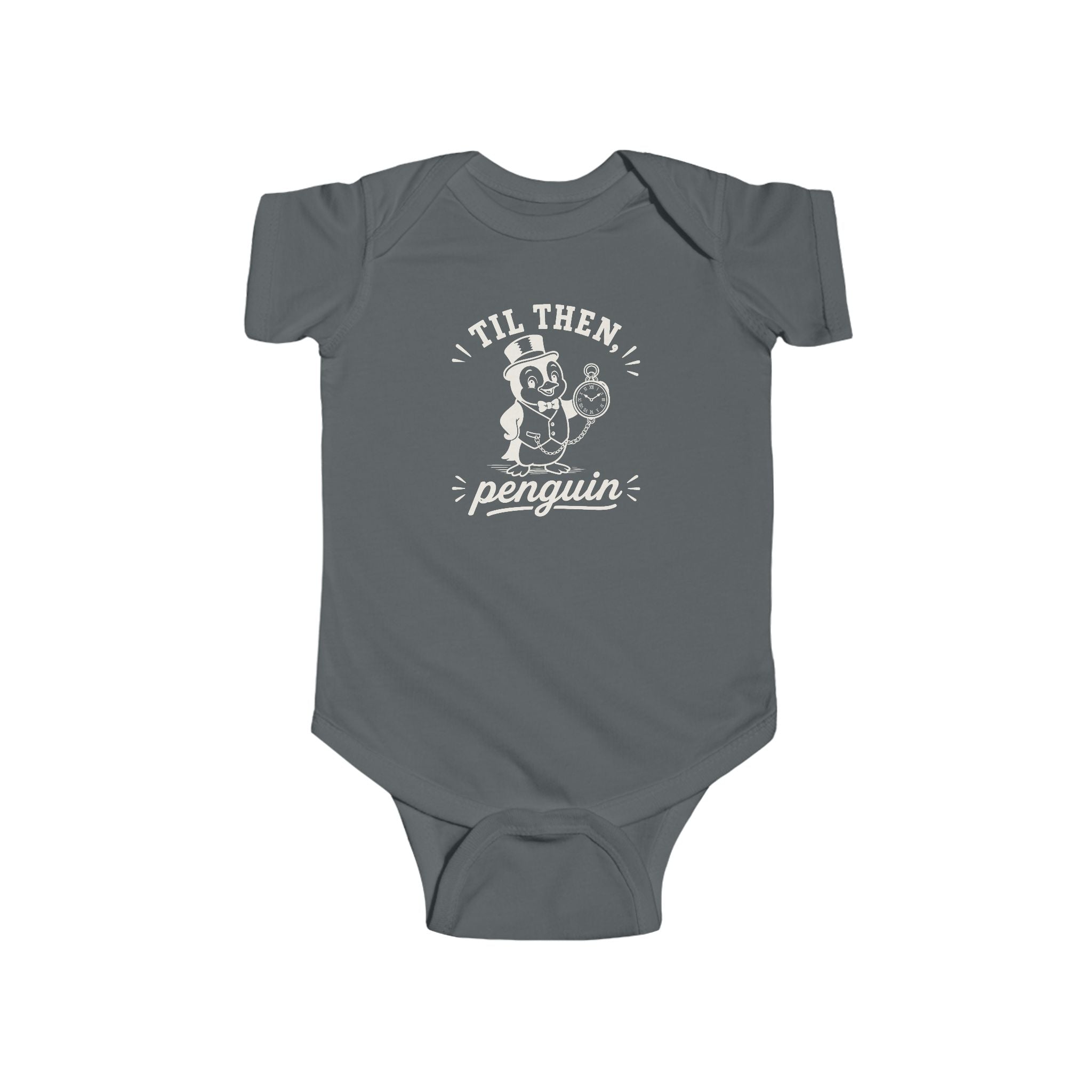 Parting Pals Baby Onesie - Til Then, Penguin