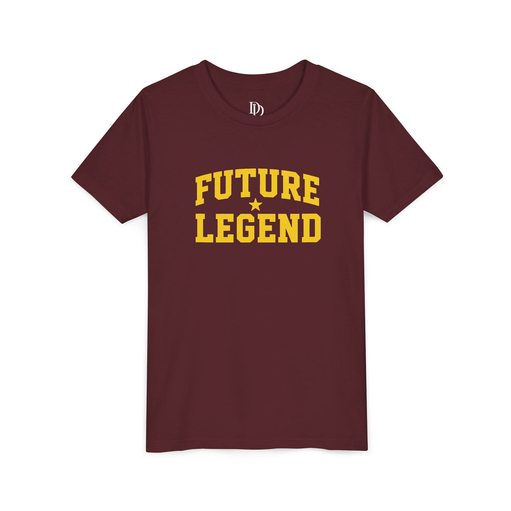 Future Legend Youth Tee - Gold Print
