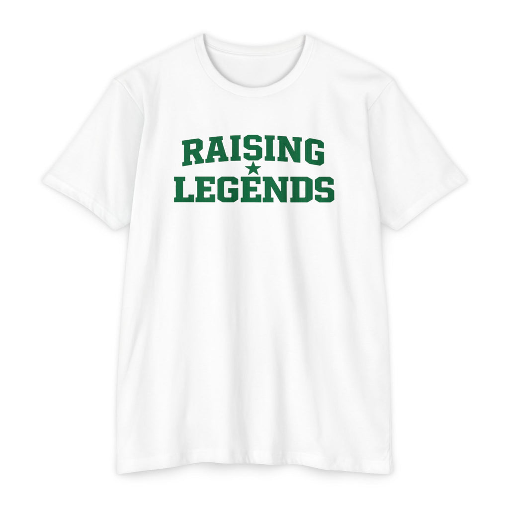 Raising Legends Proud Parent Tee - Green Print