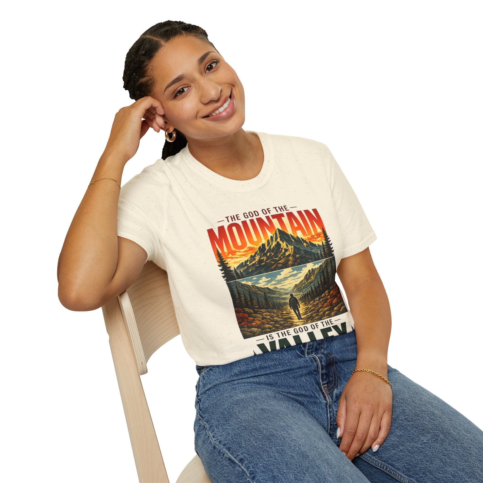 The God of the Mountain” Vintage Outdoor Tee