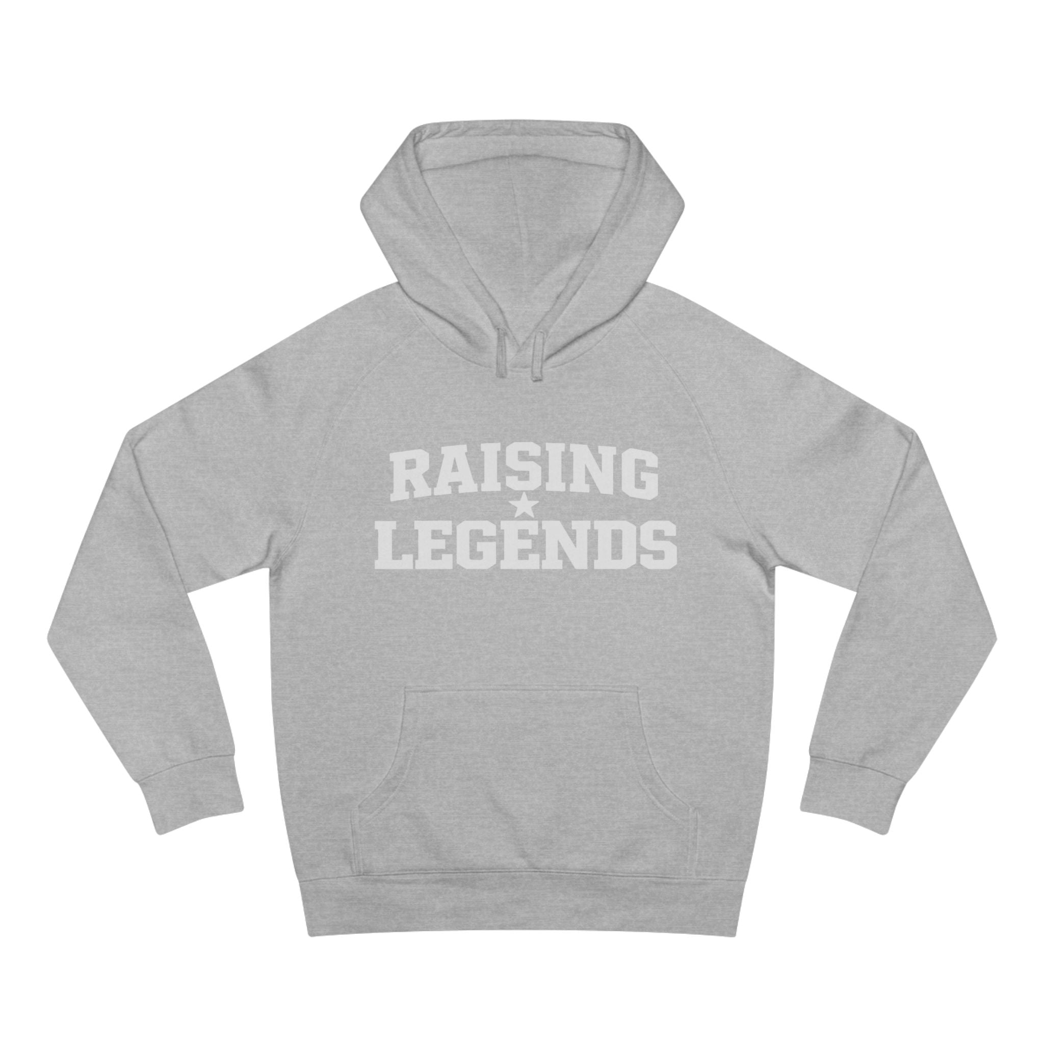 Raising Legends Proud Parent Hoodie - White Print